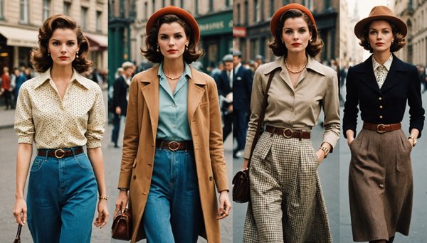 5 inspirations mode rétro pour femmes : looks intemporels et tendance